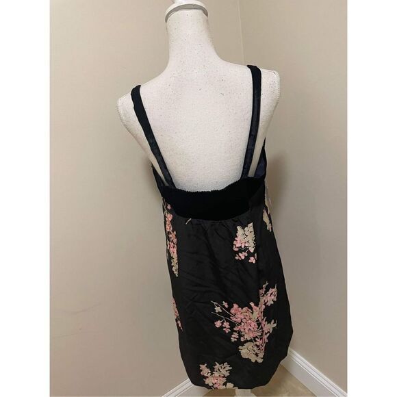 Free People Tie A Bow Mini Dress Size L - Picture 7 of 10